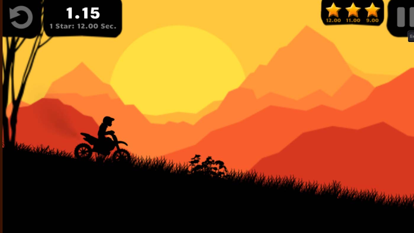 Sunset bike racer onlinespel